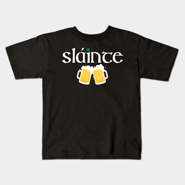 Slainte Beer Kids T-Shirt by oyshopping